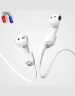 Proste słuchawki pasek dla Apple Airpods TWS i7s Anti Lost pasek magnetyczny pętli ciąg liny na poduszki powietrzne silikonowe s