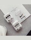 Luksusowe Street produktów akcesoria etui do Airpods 1 2 jasne zestaw słuchawkowy bluetooth słuchawki przezroczysty twardy futer