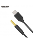 Bluedio 3.5mm typu C kabel audio słuchawki USB C 3.5mm AUX z mikrofonem dla TM TMS T4S t5 T6 T6S V2 słuchawki