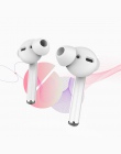 AhaStyle 3 pary silikonowych wkładek dousznych pokrowiec Case dla Apple AirPods hak do przechowywania etui + Anti-Slip końcówki 