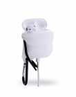 IKSNAIL dla Apple Airpods skrzynki pokrywa akcesoria powietrze przypadki silikonowe bezprzewodowe słuchawki Bluetooth słuchawki 