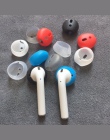 2 sztuk/para Wkładki do uszu dla Airpods bezprzewodowy Bluetooth dla iphone 7 7 plus słuchawki silikonowe uszu czapki etui na sł