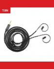 TRN T2 16 rdzeń posrebrzana HIFI kabel do aktualizacji 3.5/2.5/4.4mm wtyczka MMCX/2Pin złącze dla TRN V80 KZ AS10/AS06/ZS10 CCA 