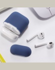 Mix kolor pokrywa dla Airpods przypadku miękkiego silikonu Ultra cienki Acratchproof przypadki dla Airpods Case ochronna pokrywa