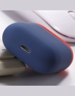 Mix kolor pokrywa dla Airpods przypadku miękkiego silikonu Ultra cienki Acratchproof przypadki dla Airpods Case ochronna pokrywa