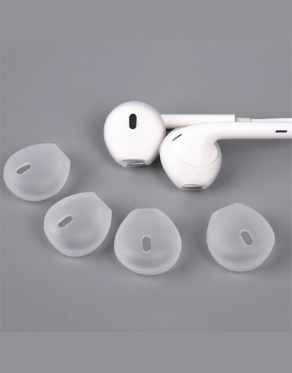 1 Pairs ABAY Airpods etui na słuchawki pokrywa silikonowe antypoślizgowe zaczep na ucho słuchawki douszne wskazówki czapki dla I