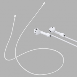 Nowe słuchawki pasek do AirPods bezprzewodowy I7S TWS zestaw słuchawkowy pętli ciąg liny Anti-Lost silikonowy kabel do Apple Air