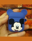 Mickey Minnie miękkie Bluetooth bezprzewodowy etui na słuchawki dla AirPods pokrywa ochronna skóry akcesoria dla Apple Airpods o