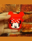 Mickey Minnie miękkie Bluetooth bezprzewodowy etui na słuchawki dla AirPods pokrywa ochronna skóry akcesoria dla Apple Airpods o