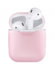 Nowa, odporna na wstrząsy miękki silikonowy futerał ochronny pokrywa tarcza dla słuchawek Apple AirPods, odporna na wstrząsy mię