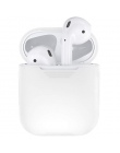 Nowa, odporna na wstrząsy miękki silikonowy futerał ochronny pokrywa tarcza dla słuchawek Apple AirPods, odporna na wstrząsy mię