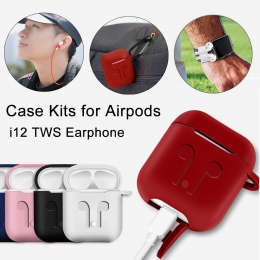 360 zestawy ochrony etui do Apple Airpods TWS i9s i11s i10s i10 przypadkach TWS anty stracił powietrze słuchawki wiszące pierści