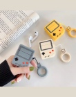 Luksusowe słodkie 3D gameboy Protector silikonowe Bluetooth bezprzewodowy etui na słuchawki do Apple AirPods 1 2 torba na zestaw