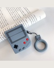 Luksusowe słodkie 3D gameboy Protector silikonowe Bluetooth bezprzewodowy etui na słuchawki do Apple AirPods 1 2 torba na zestaw