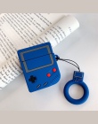 Luksusowe słodkie 3D gameboy Protector silikonowe Bluetooth bezprzewodowy etui na słuchawki do Apple AirPods 1 2 torba na zestaw