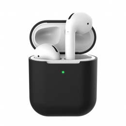 Sprawa silikonowy do AirPods 2 Bluetooth słuchawki bezprzewodowe douszne dla Apple AirPods Case ochronna dla powietrza strąków 2