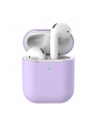 Sprawa silikonowy do AirPods 2 Bluetooth słuchawki bezprzewodowe douszne dla Apple AirPods Case ochronna dla powietrza strąków 2