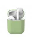 Sprawa silikonowy do AirPods 2 Bluetooth słuchawki bezprzewodowe douszne dla Apple AirPods Case ochronna dla powietrza strąków 2