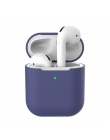 Sprawa silikonowy do AirPods 2 Bluetooth słuchawki bezprzewodowe douszne dla Apple AirPods Case ochronna dla powietrza strąków 2