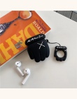 Luksusowa marka odzieżowa Kaws XX silikonowe Bluetooth bezprzewodowy etui na słuchawki dla AirPods pudełko słodkie sexy zestaw s