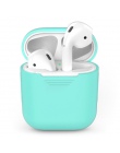 TPU silikonowa bezprzewodowa Bluetooth etui na słuchawki dla AirPods pokrywa ochronna skóry akcesoria dla Apple Airpods okno ład