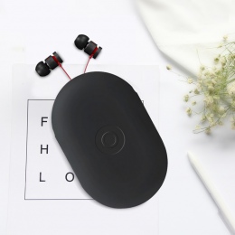 Liboer śliczne torby do przechowywania etui na słuchawki i kable uniwersalne miękkie silikonowe słuchawki futerał dla bije słuch