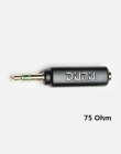 DUNU przewód słuchawki wtyczka impedancji 75 150 200 ohm z redukcją szumów Adapter 3.5mm Jack odporność na zmniejszyć filtr szum