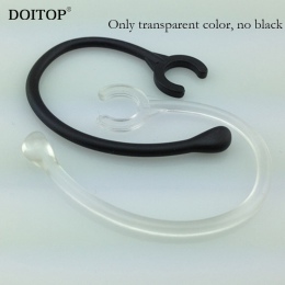 DOITOP 10 PC 8mm jasne słuchawek akcesoria do słuchawek Bluetooth ucha zacisk zestaw słuchawkowy Earloops klipsy do uszu zaczep 