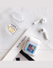 Torby na poduszki powietrzne Mickey Minnie Mouse Cartoon PC przezroczysty futerał na Airpods bezprzewodowy Bluretooth słuchawki 