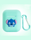 OnePlant Cute Cartoon Stitch Minnie miękkiego silikonu Bluetooth bezprzewodowy etui na słuchawki do Apple AirPods Marvel kotek z