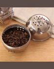 Nowy kulkowe ze stali nierdzewnej zaparzaczem siatki filtr siatkowy w/hak herbata liściasta Spice Ball z łańcucha liny domu narz