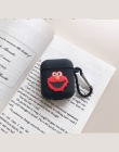 Nowy Cartoon DIY silikonowe etui do Apple Airpods akcesoria do i10 TWS słuchawki Bluetooth pokrywa ochronna torba Anti-lost pase