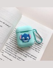 Nowy Cartoon DIY silikonowe etui do Apple Airpods akcesoria do i10 TWS słuchawki Bluetooth pokrywa ochronna torba Anti-lost pase