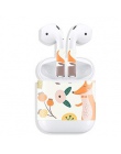 Śliczne zwierząt anime telefon decor naklejki dla airpods na poduszki powietrzne przypadku kamuflaż abstrakcyjny wzór Shantou Gr