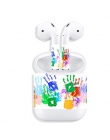 Śliczne zwierząt anime telefon decor naklejki dla airpods na poduszki powietrzne przypadku kamuflaż abstrakcyjny wzór Shantou Gr