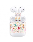 Śliczne zwierząt anime telefon decor naklejki dla airpods na poduszki powietrzne przypadku kamuflaż abstrakcyjny wzór Shantou Gr