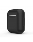 Rovtop miękkie silikonowe słuchawki etui do Apple Airpods, odporna na wstrząsy pokrywa dla Apple AirPods słuchawki Bluetooth Pro