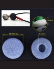 10 sztuk ANJIRUI 18mm czarna miękka pianka słuchawka douszna Wkładki do uszu wymiana gąbki okładki porady na słuchawki MP3 MP4 t