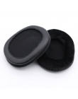 Welur wymiana Earpads Wkładki do uszu dla Sony MDR 7506 MDR V6 MDR-CD900ST MDR-7506 MDR-V6 słuchawki