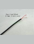 Aipinchun 2 metrów/partia DIY słuchawka audio kabel wymiana naprawa słuchawki przewód czarny/czerwony/fioletowy