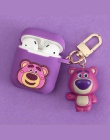 Cute Cartoon dekoracyjne silikonowe etui do Apple Airpods przypadku Protector akcesoria Bluetooth słuchawki ochronna nakładka na