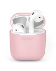 1 sztuk silikonowe Bluetooth bezprzewodowy etui na słuchawki dla AirPods TPU pokrywa ochronna skóry akcesoria dla Apple Airpods 