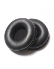 2 sztuk/zestaw 65mm czarny wymiana Wkładki do uszu słuchawki klocki pianka gąbka pokrywa naprawa Wkładki do uszu do słuchawek AT