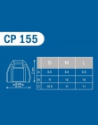 DUNU SpinFit CP155 opatentowany silikonowy wkładek dousznych dla wymiana 5.5mm średnica dyszy wykonane dla Pioneer CH3 ilości An