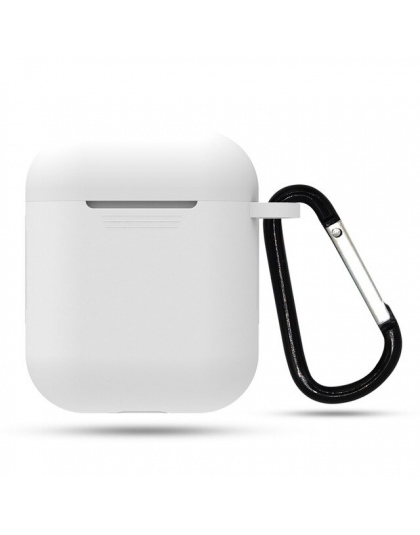 Miękki futerał silikonowy do Apple Airpods ładowania Box Case, odporna na wstrząsy słuchawki pokrywa ochronna dla Airpods akceso