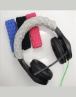 Uniwersalny wełniany Headaband opaska na głowę rękaw ochronny poduszki poduszki pokrowce na Beats Pro dla audio-technica do słuc