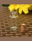 10 sztuk 24*12mm małe szklane słoiki Mason Jar wiadomość fiolki tanie korek korek butelka DIY mała szklana butelka Mini pojemnik