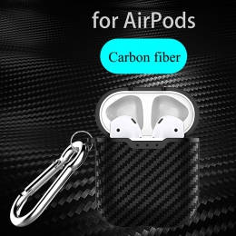 Z włókna węglowego miękka TPU etui na słuchawki dla Airpods 2 Ultra Slim Retro, odporna na wstrząsy słuchawki pokrywy skrzynka d