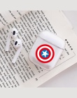 Bezprzewodowy zestaw słuchawkowy Bluetooth słuchawki Shell skóry dla Apple AirPods Case Cartoon przezroczysty twardy PC pokrywa 