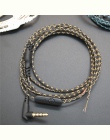 DIY 1.2 m zginać typu 3.5mm polacy kabel słuchawek dla wymiana naprawa kabel Audio słuchawki słuchawki DIY drutu kabel